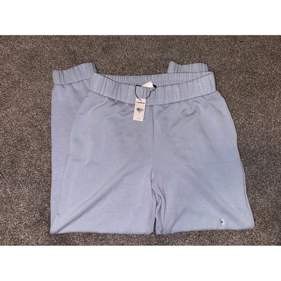 Express NWT Pale Blue Sweatpants - Picture 1 of 5